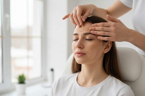 japońskie tejpowanie twarzy